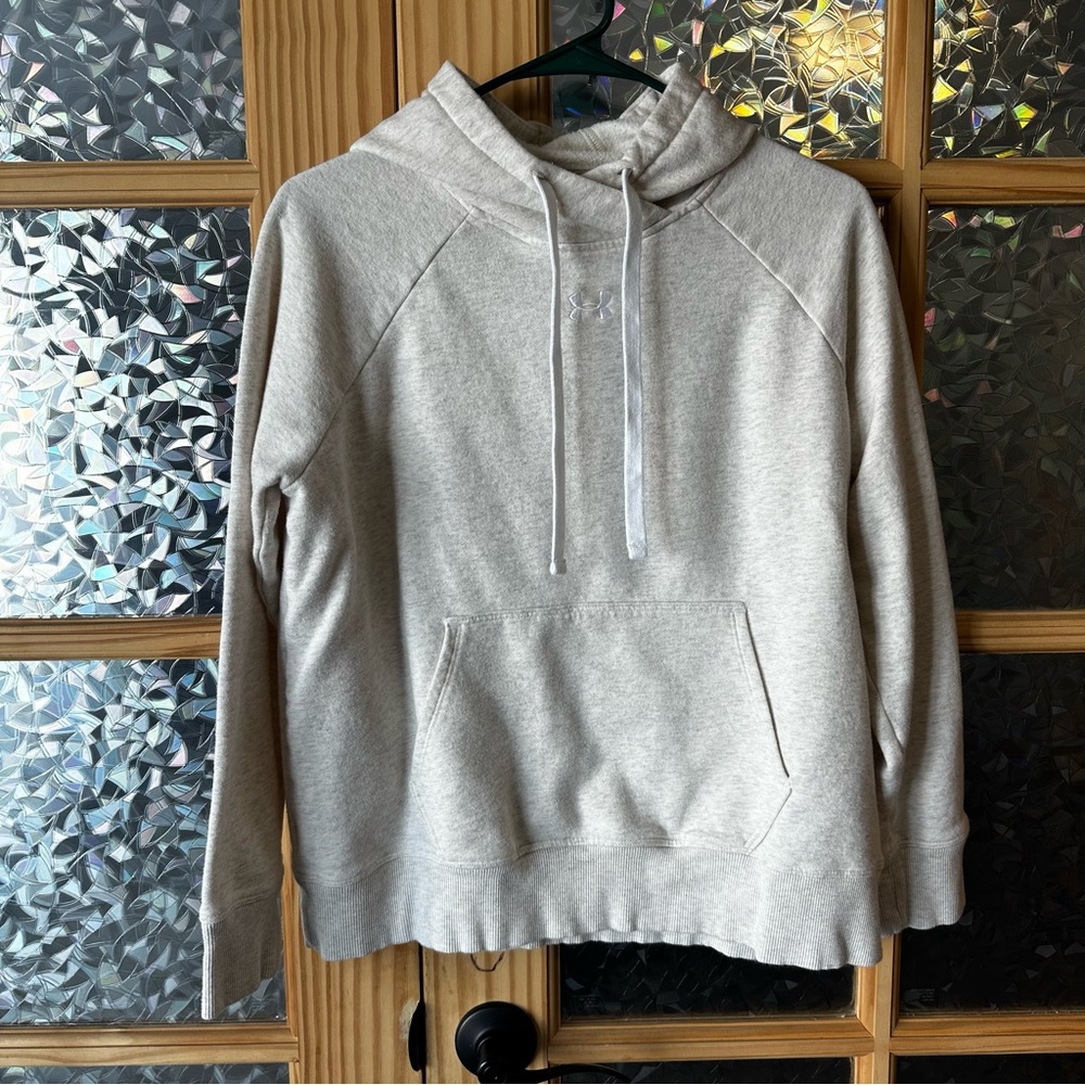 Under Armour Cream Crew Neck Sweater
